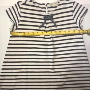 Striped Black and White Dress